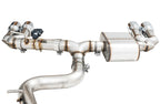 AWE Tuning Audi 8V S3 SwitchPath Exhaust w/Chrome Silver Tips 102mm (view 3)