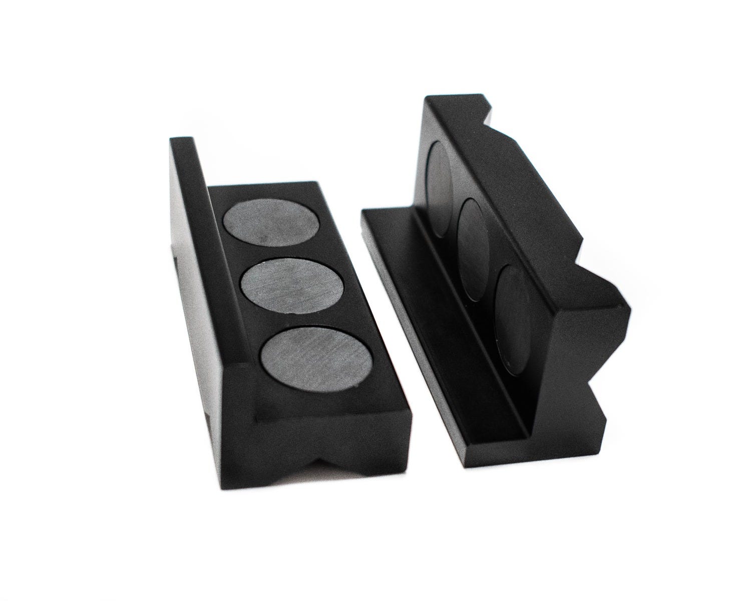 BTR ALUMINUM MAGNETIC VISE JAWS - BLACK - ANVJ01B Secondary image