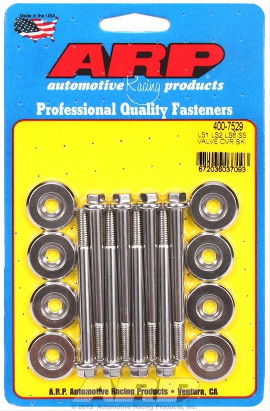 ARP STAINLESS VALVE COVER BOLT SET - GEN III/IV LS - HEX HEAD - 400-7529
