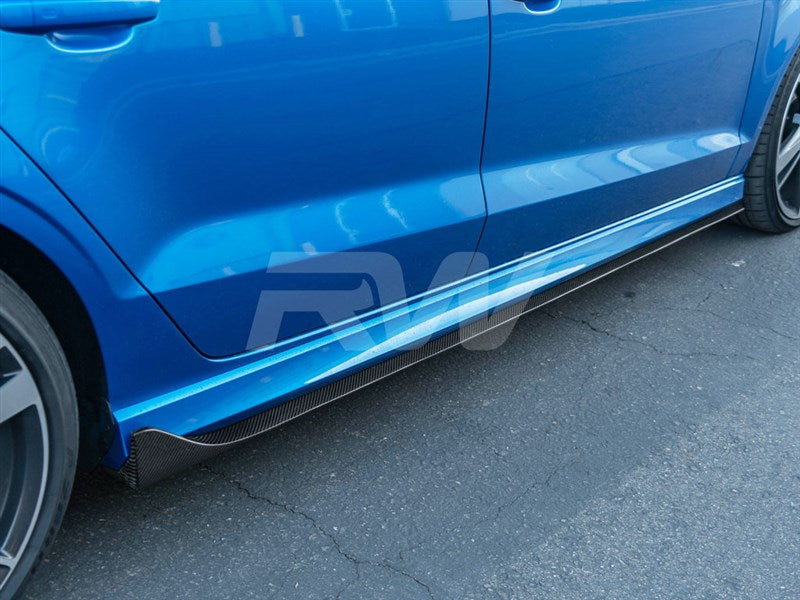 Audi 8v A3 S3 RS3 CF Side Skirt Extensions