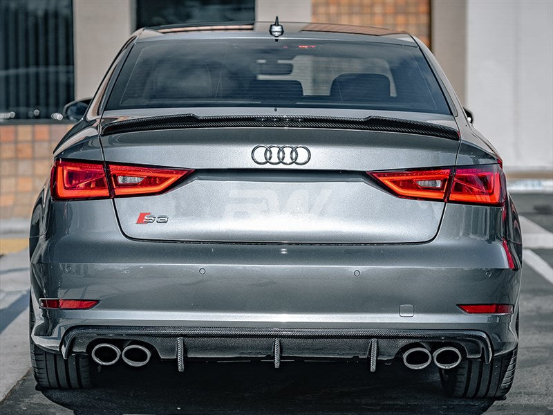 Audi 8v S3 Pre-Facelift Carbon Fiber Rear Diffuser Secondary image