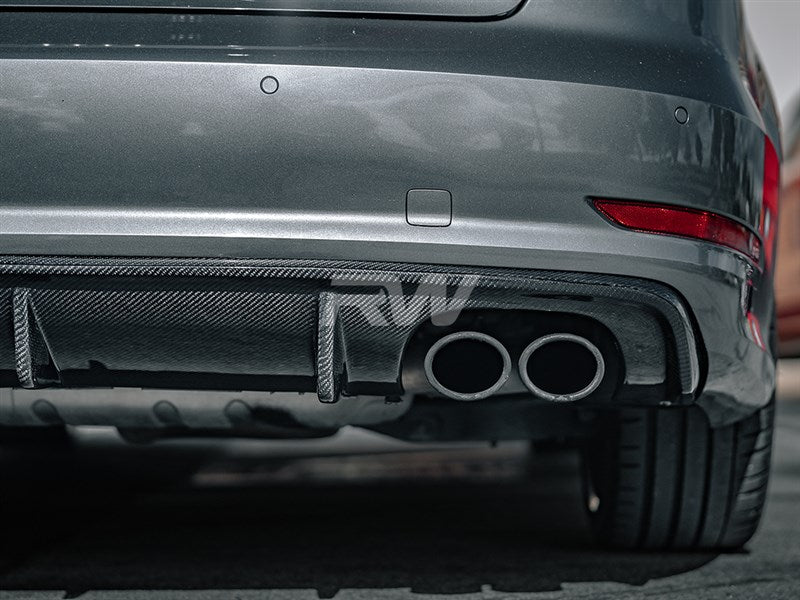 Audi 8v S3 Pre-Facelift Carbon Fiber Rear Diffuser