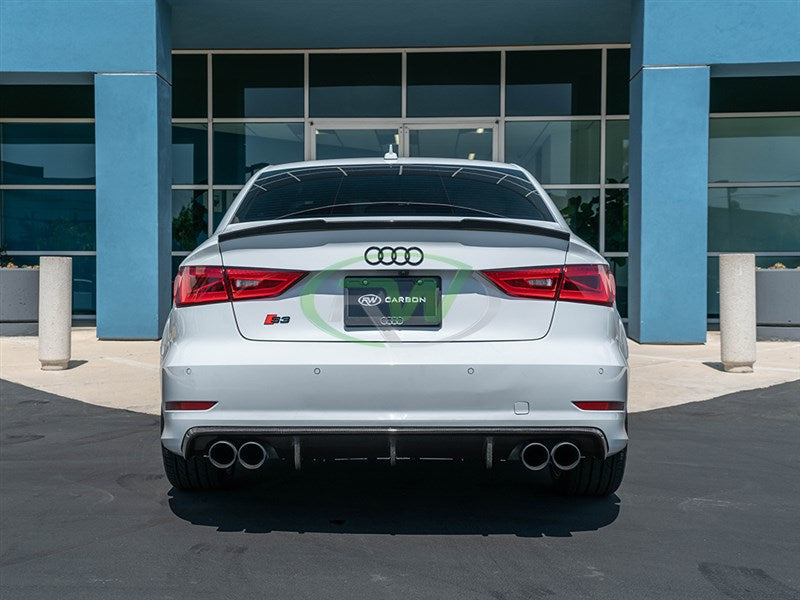 Audi 8v S3 Pre-Facelift Carbon Fiber Rear Diffuser