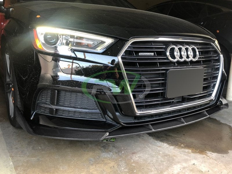 Audi 8v A3 S-Line/S3 Facelift CF Front Lip
