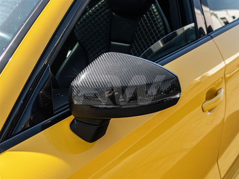 Audi 8V A3 S3 RS3 CF Mirror Cap Replacements