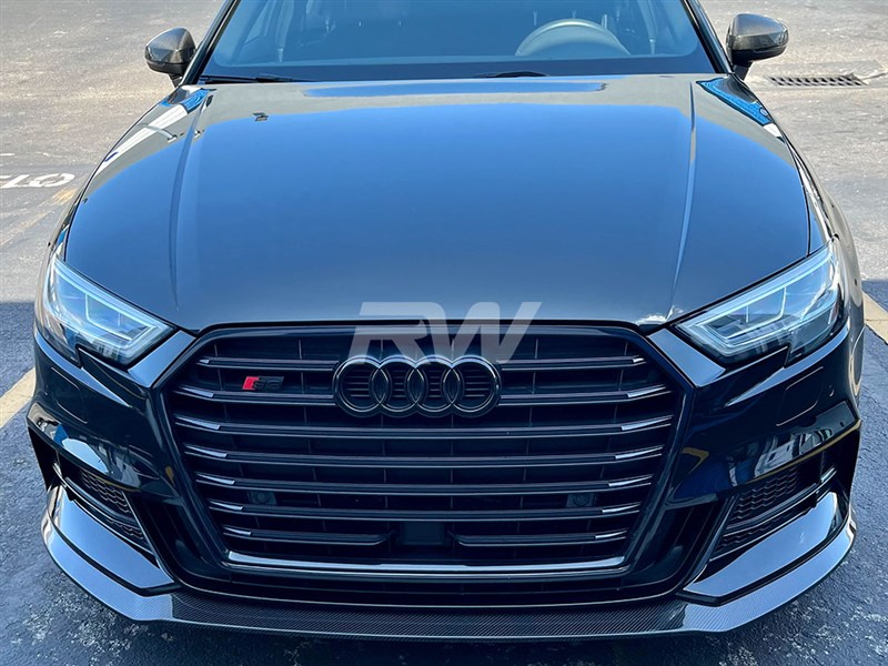 Audi 8v A3 S-Line/S3 Facelift CF GTX Front Lip Secondary image