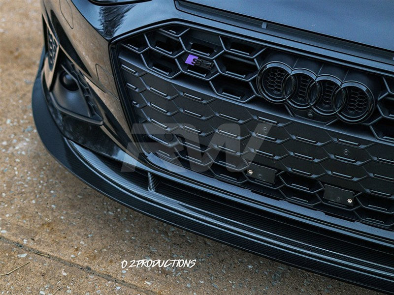 Audi A4 S-Line S4 2020+ B9 Carbon Fiber Front Lip Secondary image