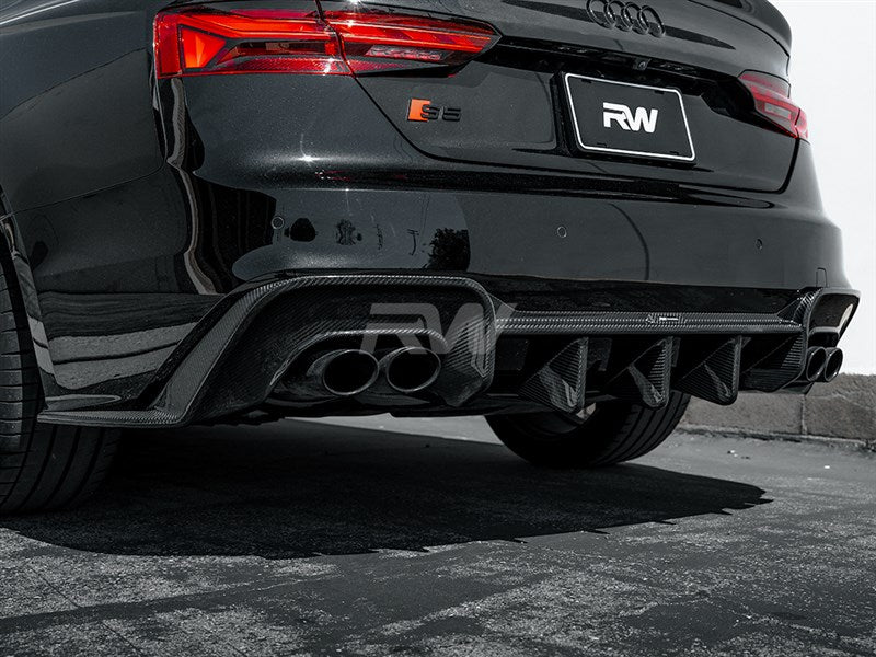 Audi A5 S-Line S5 Coupe/Sportback CF Diffuser Main image
