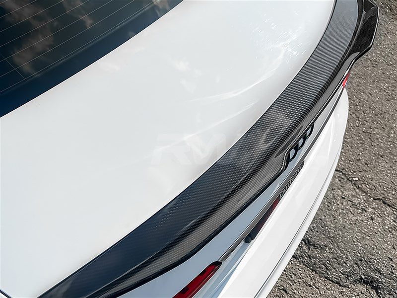 Audi B9 A4/S4 GTX Carbon Fiber Trunk Spoiler