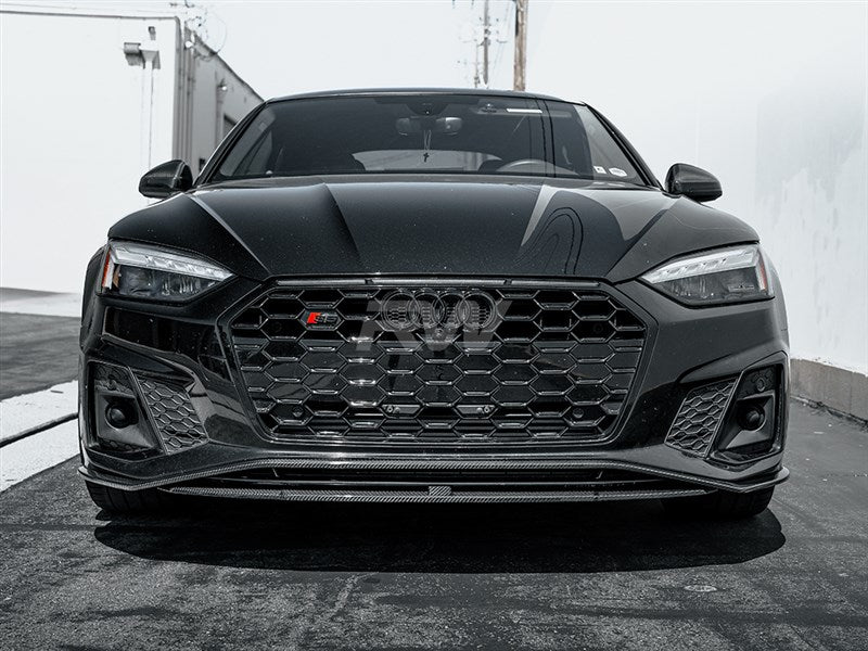 Audi A5 S-Line S5 Carbon Fiber Front Lip Spoiler