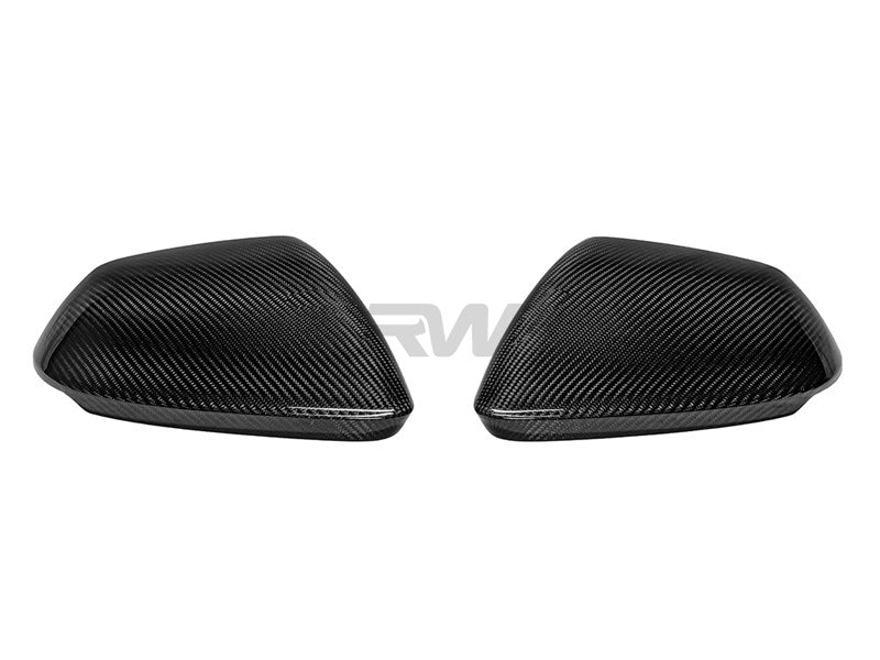 Audi Q8 SQ8 RSQ8 Carbon Fiber Mirror Caps