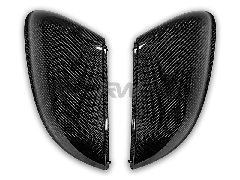 Audi Q8 SQ8 RSQ8 Carbon Fiber Mirror Caps