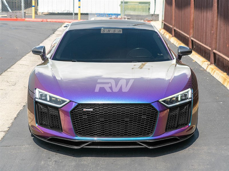 Audi R8 4S Carbon Fiber Front Lip Spoiler