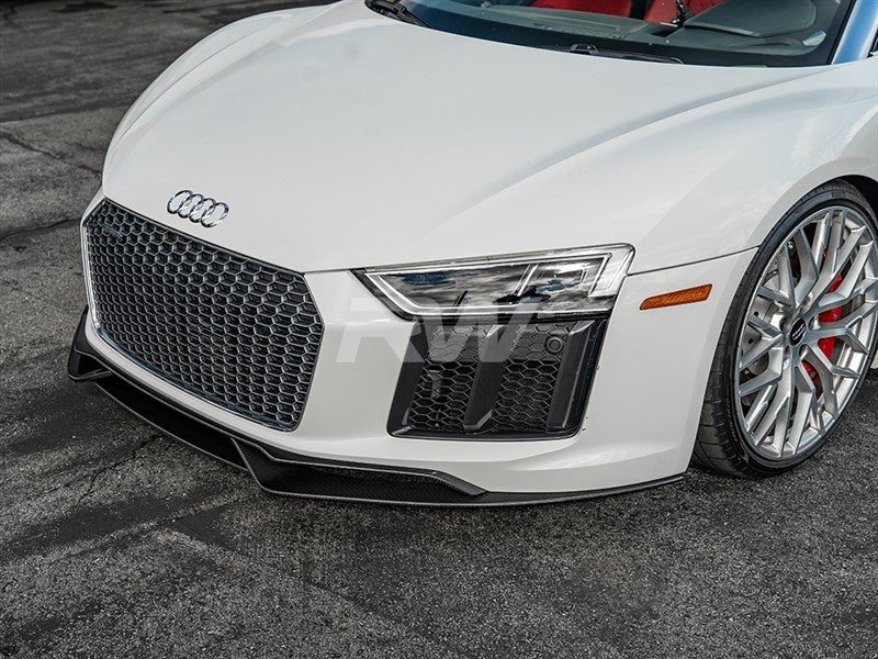 Audi R8 4S Carbon Fiber Front Lip Spoiler