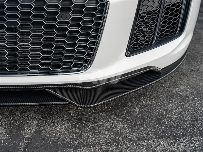 Audi R8 4S Carbon Fiber Front Lip Spoiler