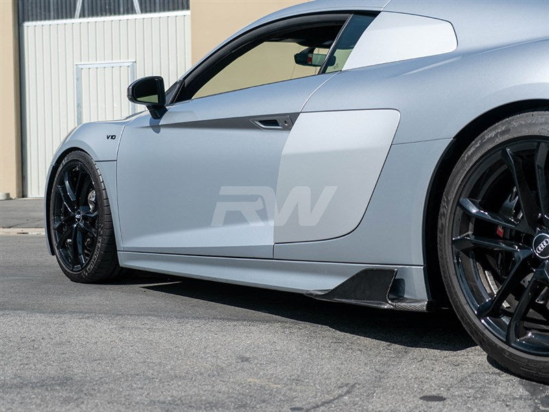Audi R8 4S Carbon Fiber Side Skirt Winglets