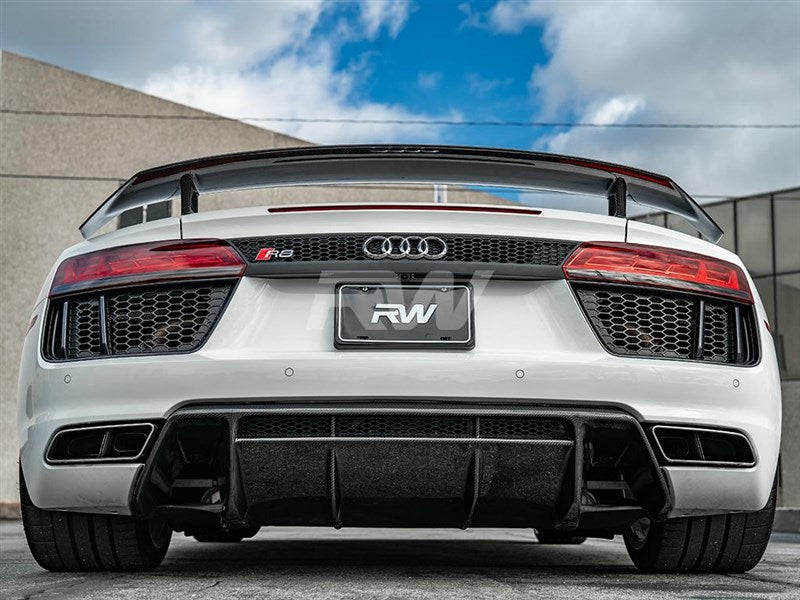 Audi R8 4S Carbon Fiber Rear Wing (Coupe)