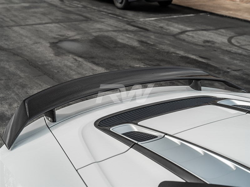 Audi R8 4S Carbon Fiber Rear Wing (Coupe)