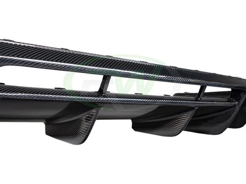 Audi R8 4S Carbon Fiber Rear Diffuser