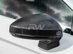 Audi R8 4S Dry Carbon Fiber Mirror Caps