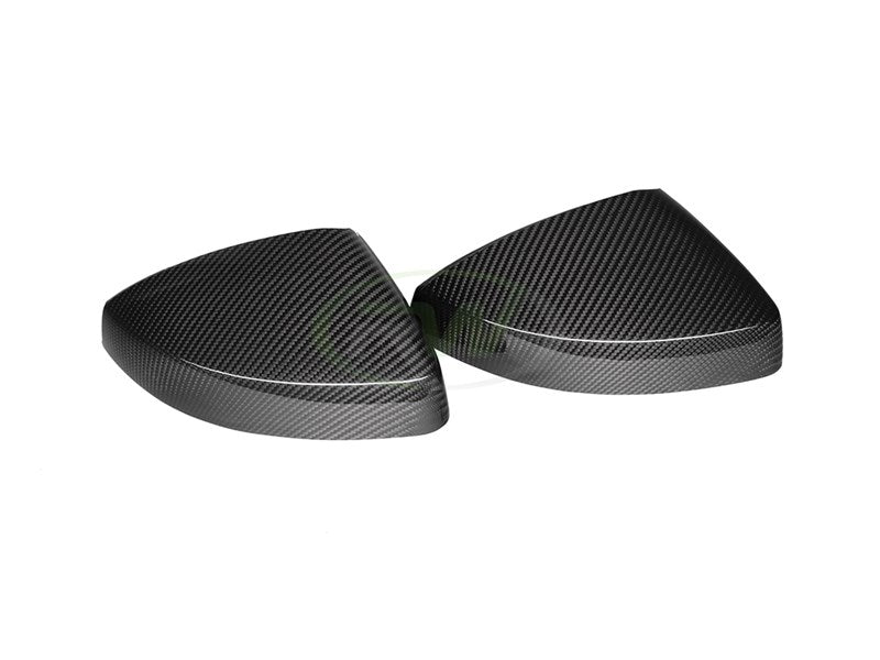 Audi R8 4S Dry Carbon Fiber Mirror Caps