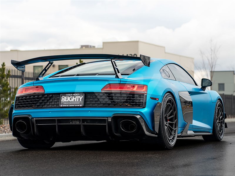 Audi R8 Facelift Carbon Fiber Rear Splitters 2019+