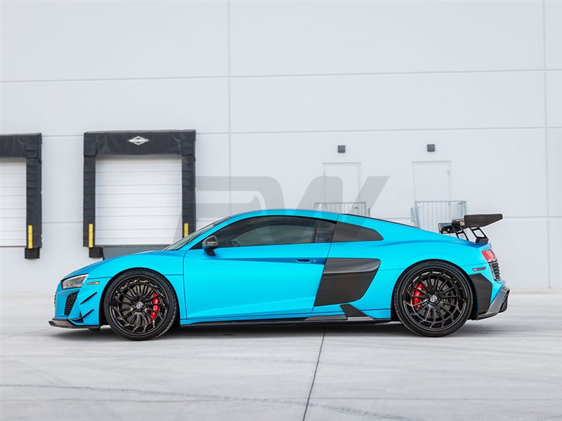 Audi R8 4S DTM CF Side Skirt Extensions 2019+ Secondary image