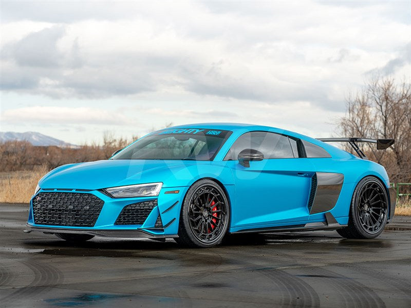 Audi R8 4S DTM CF Side Skirt Extensions 2019+