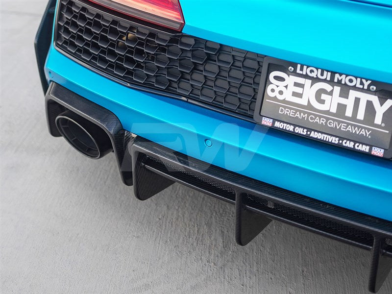 Audi R8 4S Carbon Fiber Rear Diffuser 2019+
