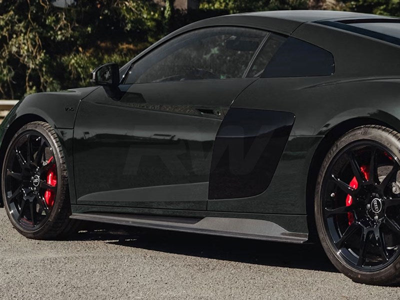 Audi R8 4S GT Style CF Side Skirt Extensions Main image