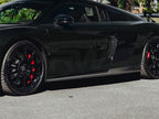 Audi R8 4S GT Style CF Side Skirt Extensions