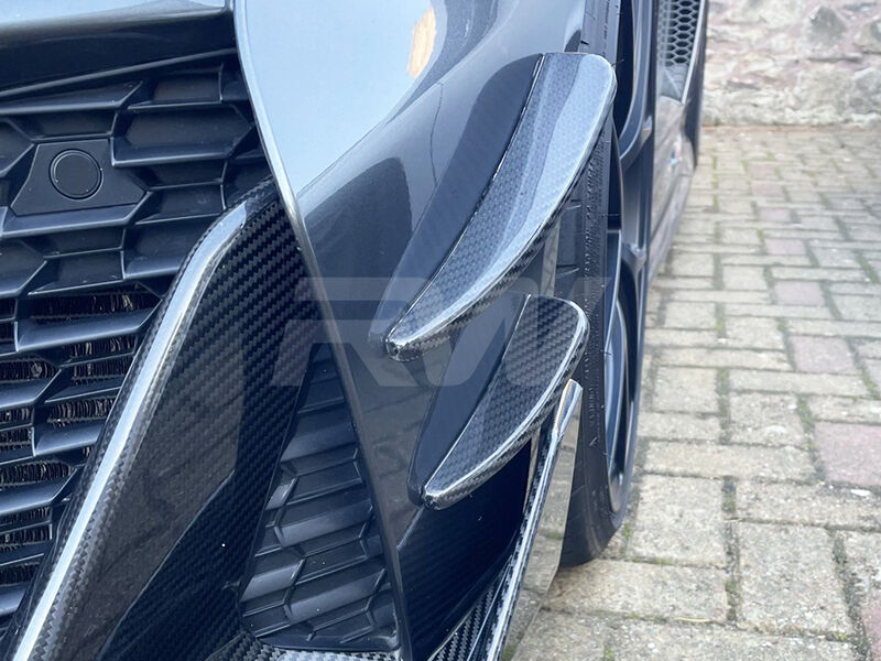 Audi R8 4S DTM Carbon Fiber Front Canards