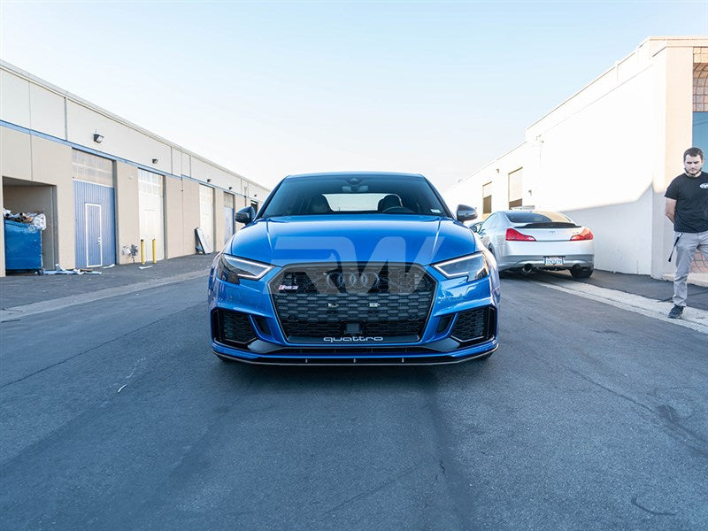 Audi 8V RS3 17-21 V2 CF Front Lip Spoiler