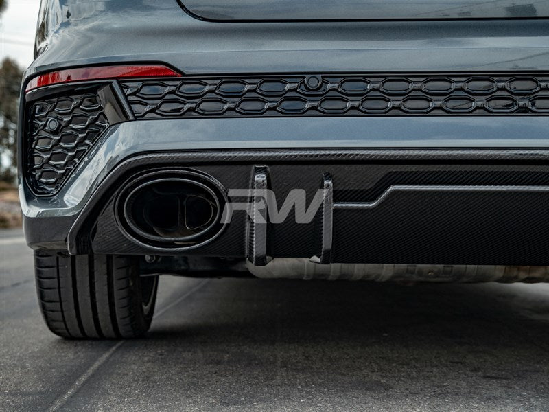 Audi RS3 8Y Carbon Fiber Rear Diffuser