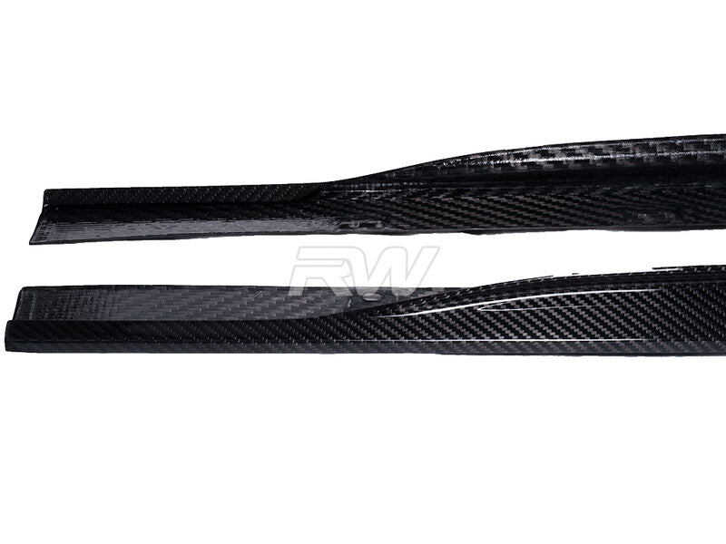 Audi RS3 8Y Carbon Fiber Side Skirts 2025+ Secondary image