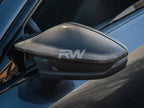Audi 8Y A3 S3 RS3 Carbon Fiber Mirror Caps