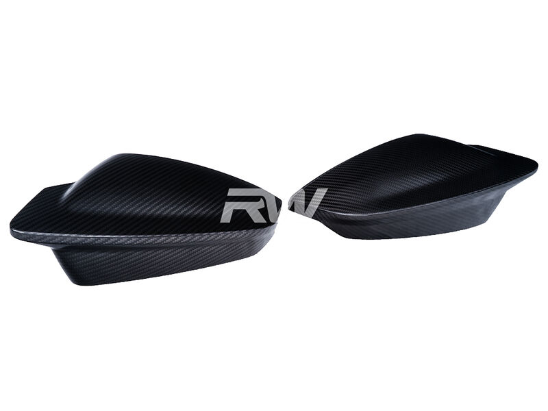 Audi 8Y A3 S3 RS3 Carbon Fiber Mirror Caps Main image