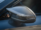Audi 8Y A3 S3 RS3 Carbon Fiber Mirror Caps