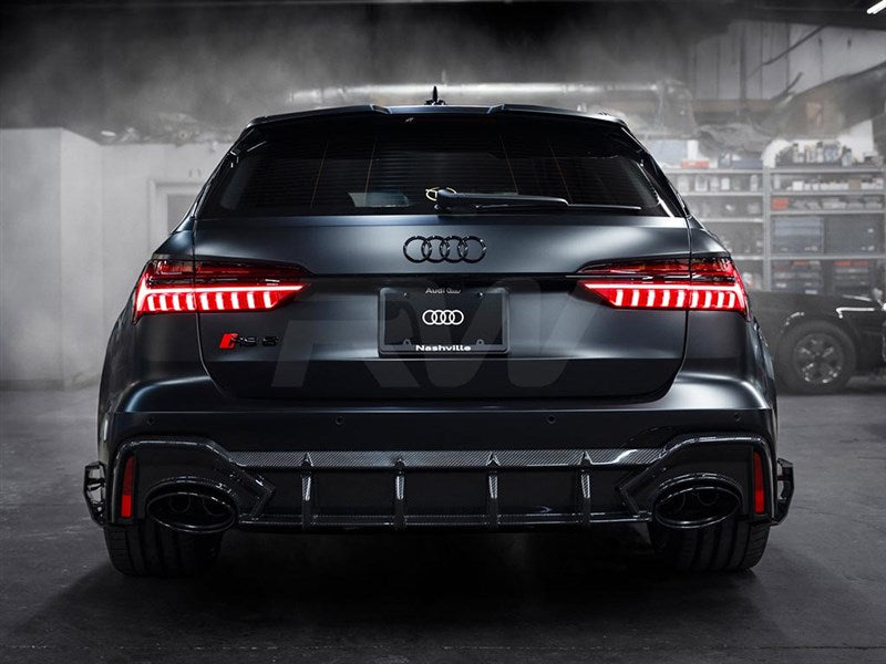 Audi RS6 RS7 C8 Carbon Fiber Diffuser