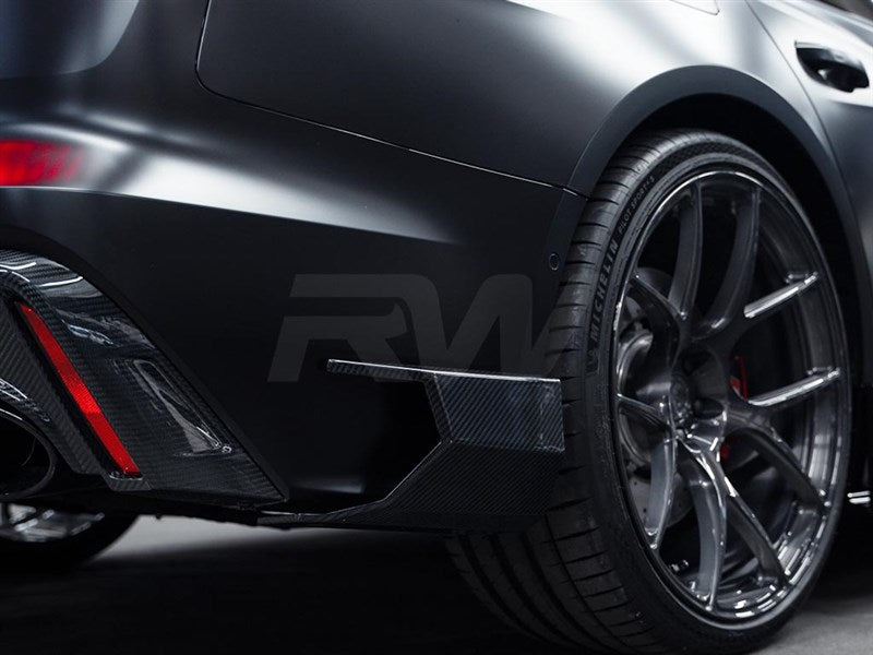 Audi RS6 RS7 C8 Carbon Fiber Diffuser Secondary image