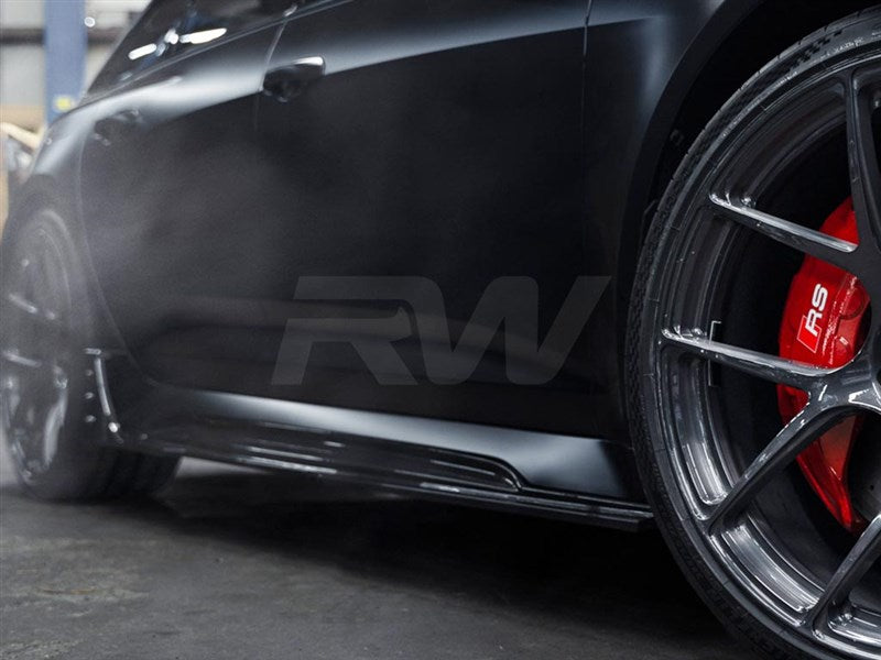 Audi RS6 RS7 C8 CF Side Skirt Extensions