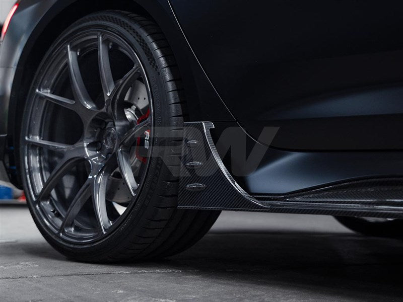 Audi RS6 RS7 C8 CF Side Skirt Extensions