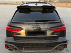 Audi RS6 C8 Avant Carbon Fiber Trunk Spoiler