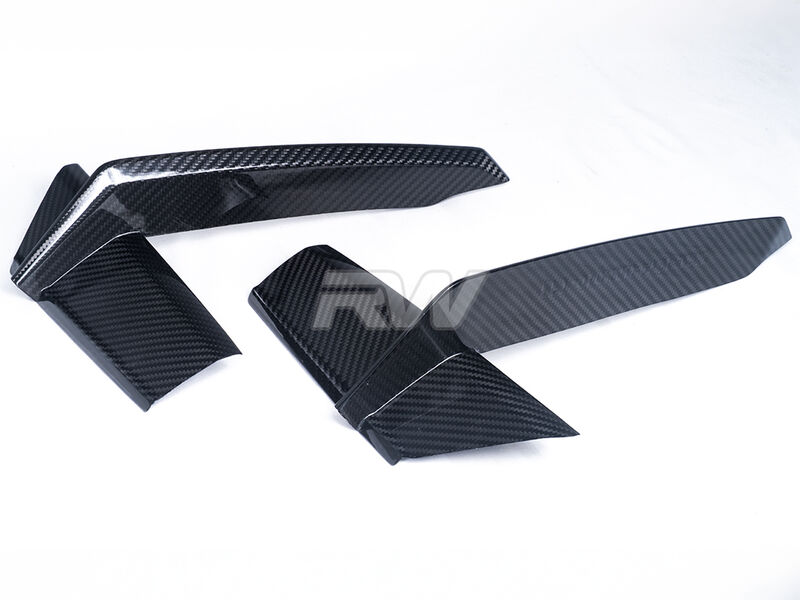 Audi RS7 C8 Carbon Fiber Front Bumper Trims