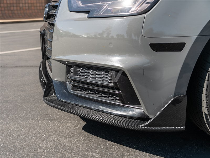 Audi S4 A4 17-19 DTM Carbon Fiber Front Lip Secondary image
