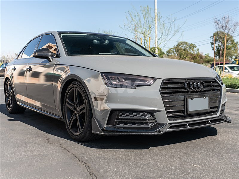 Audi S4 A4 17-19 DTM Carbon Fiber Front Lip