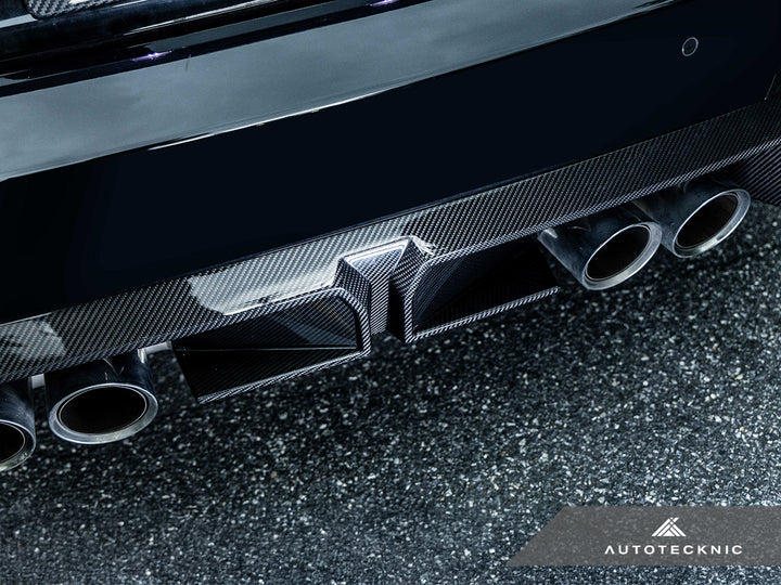 AutoTecknic BMW G87 M2 Dry Carbon Club Sport Rear Diffuser