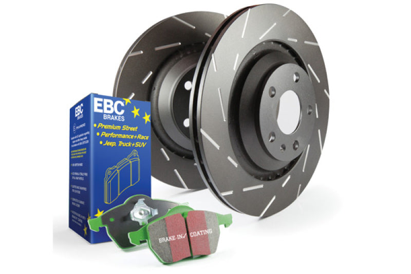 EBC S2 Kits Greenstuff Pads and USR Rotors (view 2)