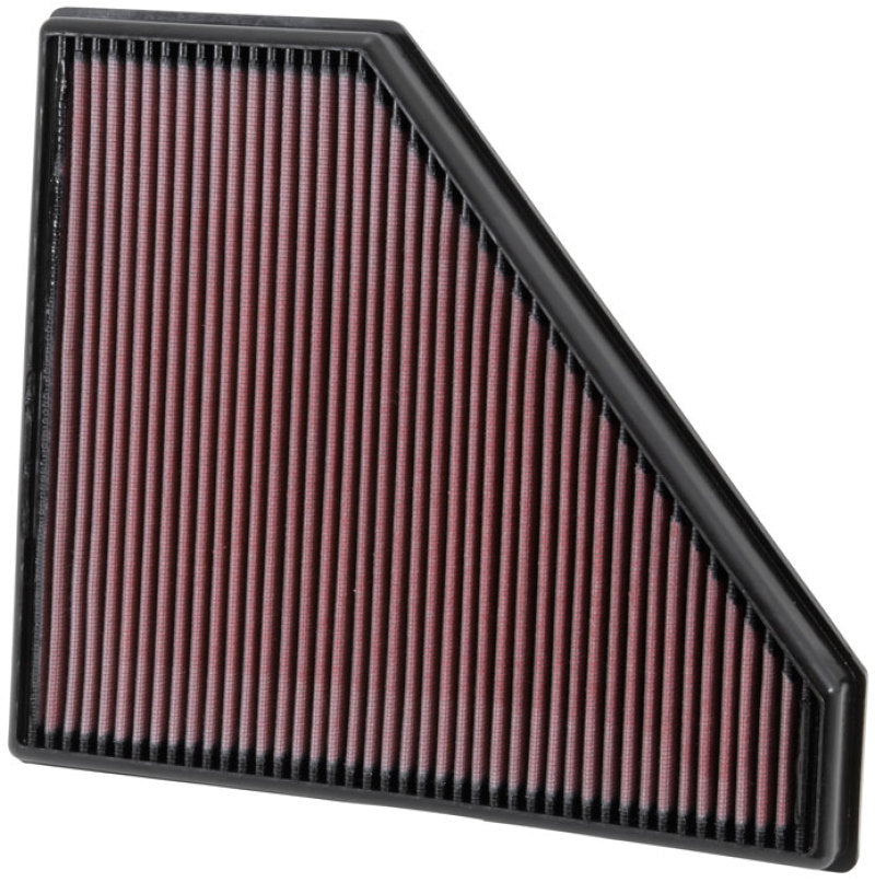 K&N Replacement Panel Air Filter 12.313in OS L x 10.313in OS W x 1.188in H for 13-14 Cadillac ATS (view 2)