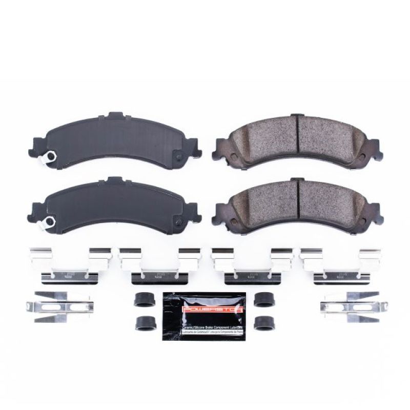 Power Stop 02-06 Cadillac Escalade Rear Z23 Evolution Sport Brake Pads w/Hardware Secondary image